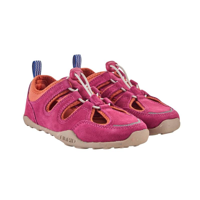 Barfusssandalen Sankari Raspberry/fox Unisex Blau 25 von Finkid