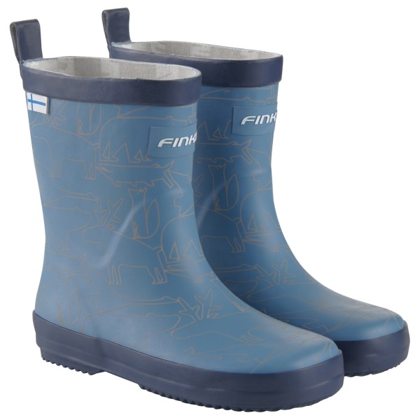 Finkid - Kid's Kumi - Gummistiefel Gr 23 blau von Finkid