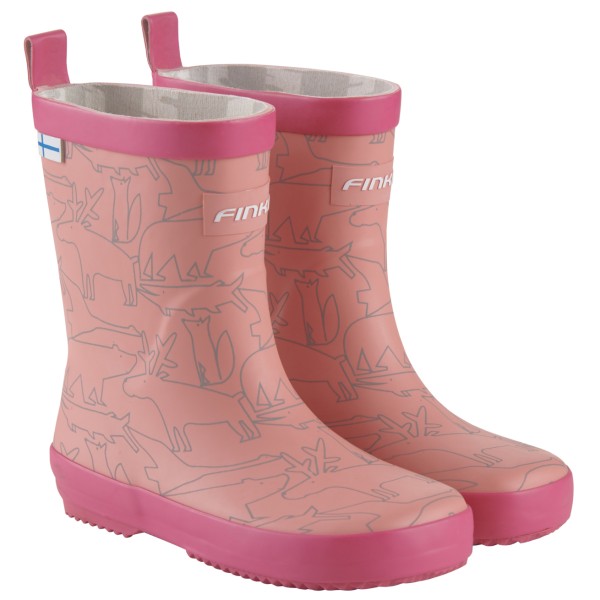 Finkid - Kid's Kumi - Gummistiefel Gr 23 rosa von Finkid