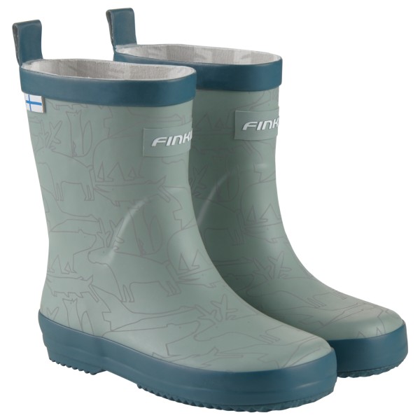 Finkid - Kid's Kumi - Gummistiefel Gr 26 grau von Finkid