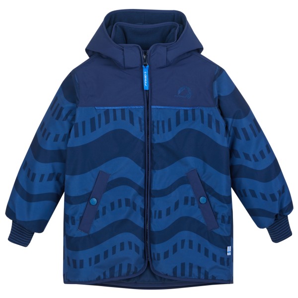 Finkid - Kid's Kuvio - Winterjacke Gr 110/120 blau von Finkid