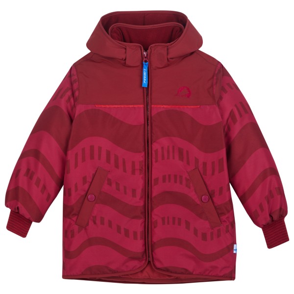 Finkid - Kid's Kuvio - Winterjacke Gr 110/120 rot von Finkid