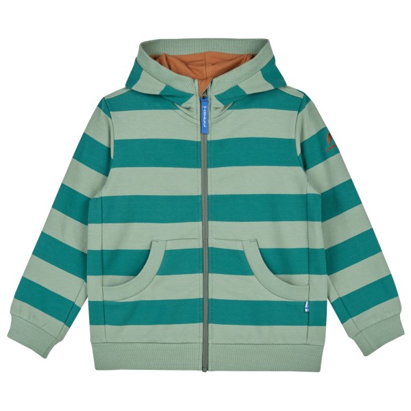 Finkid - Kid's Laiva - Sweat- & Trainingsjacke Gr 100/110;110/120;120/130;130/140;140/150;80/90;90/100 blau;rosa/rot;türkis von Finkid