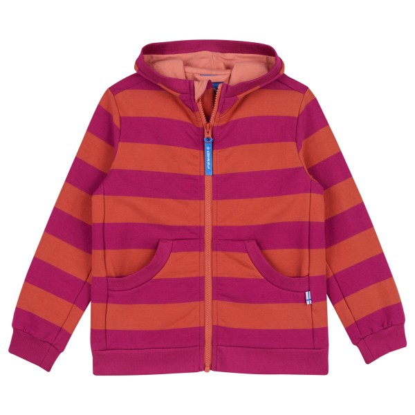 Finkid - Kid's Laiva - Sweat- & Trainingsjacke Gr 80/90 rosa/rot von Finkid