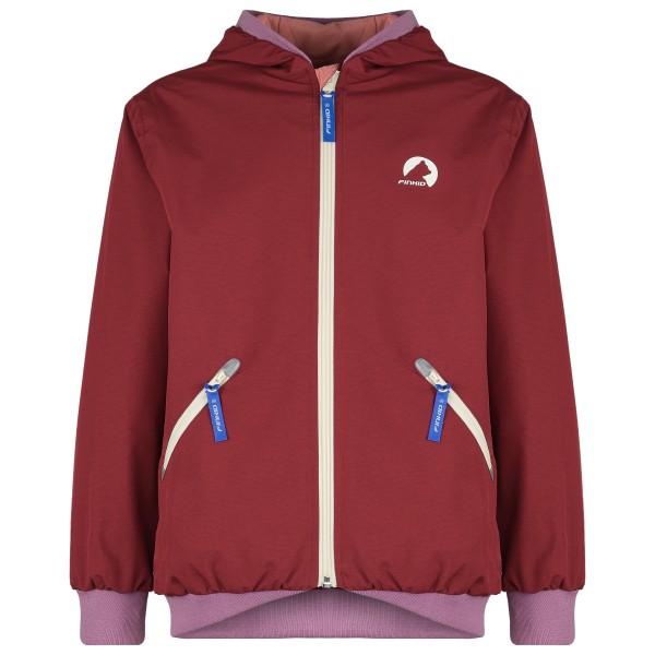 Finkid - Kid's Muutuva - Regenjacke Gr 100/110 rot von Finkid