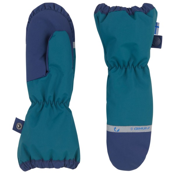 Finkid - Kid's Pakkanen - Handschuhe Gr L blau von Finkid