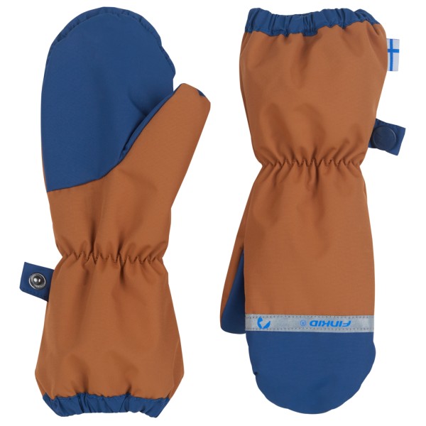 Finkid - Kid's Pakkanen - Handschuhe Gr L braun von Finkid