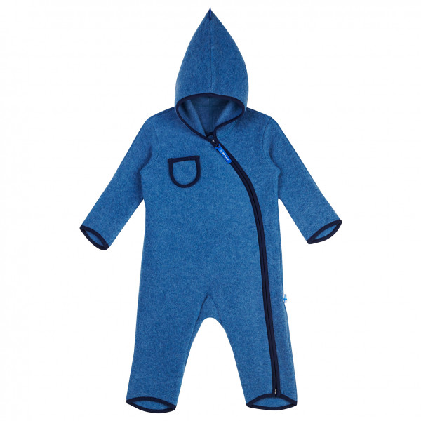 Finkid - Kid's Puku Wool - Overall Gr 60/70 blau von Finkid