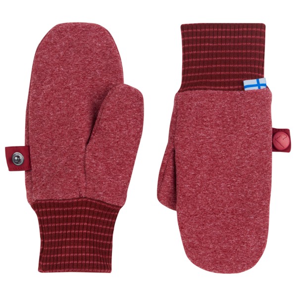 Finkid - Kid's Pupujussi Knit - Handschuhe Gr L;S;XS blau;rot von Finkid