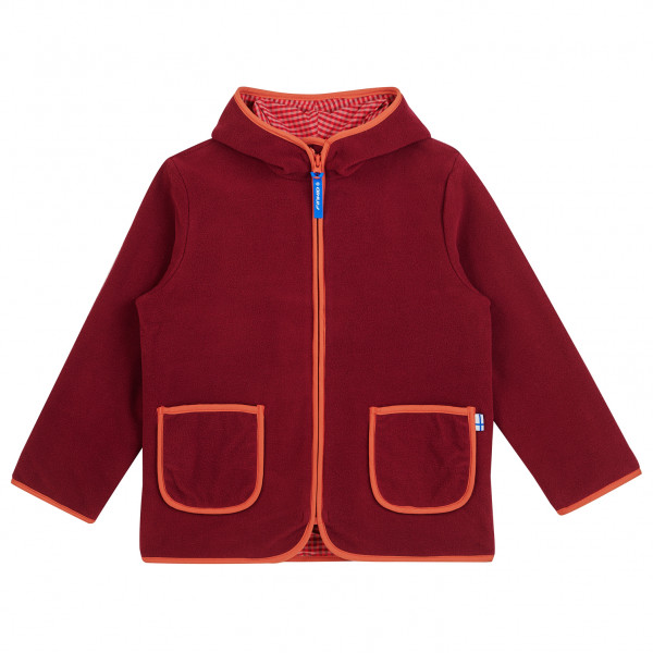 Finkid - Kid's Tonttu - Fleecejacke Gr 100/110 rot von Finkid