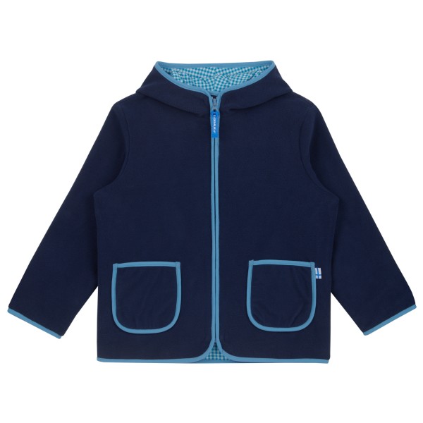 Finkid - Kid's Tonttu - Fleecejacke Gr 110/120 blau von Finkid