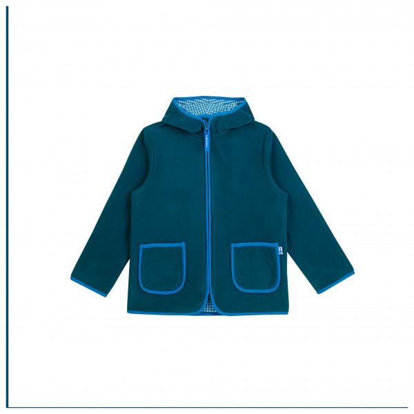 Finkid - Kid's Tonttu - Fleecejacke Gr 120/130 blau von Finkid