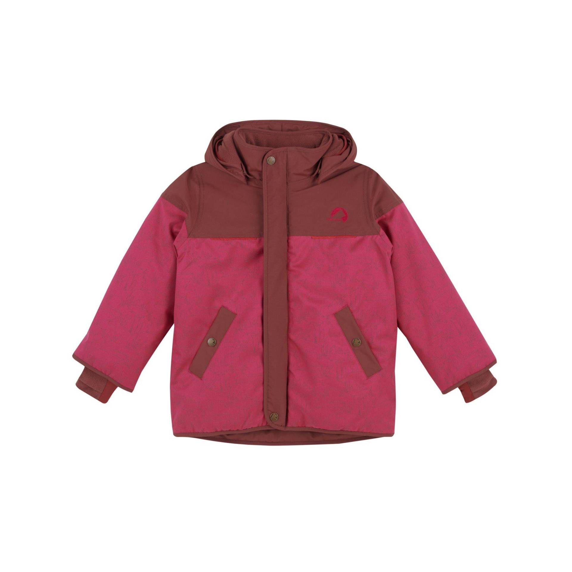 Reflektierende Winterjacke Koira Ice Raspberrysable Mädchen Pink 100/110 von Finkid