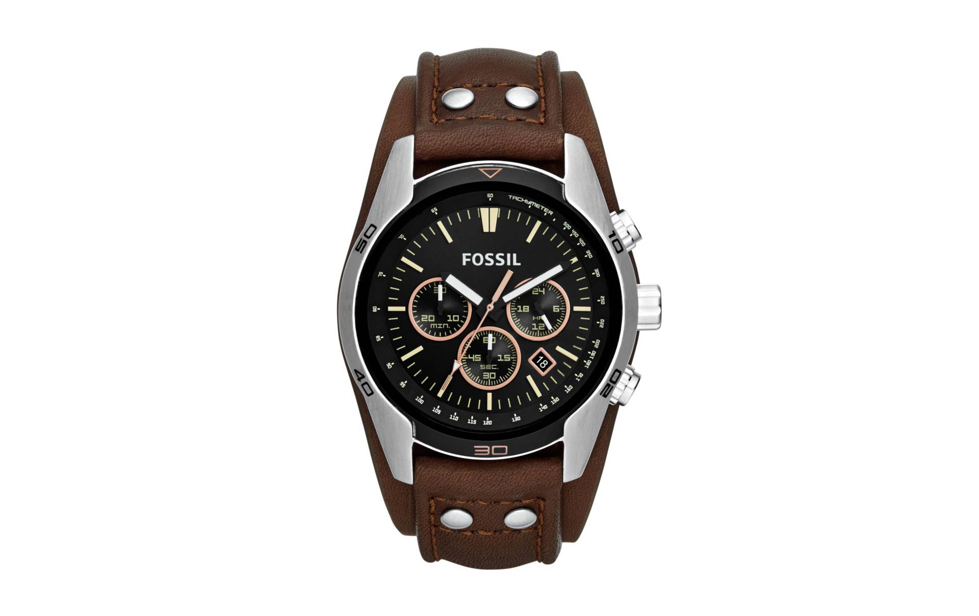 Fossil Quarzuhr »Fall Coachman CH2891«, (Die Uhr ist nicht zum Tauchen geeignet) Fossil Quarzuhr »Fall Coachman CH2891«, (Die Uhr ist nicht zum Tauchen geeignet) von Fossil