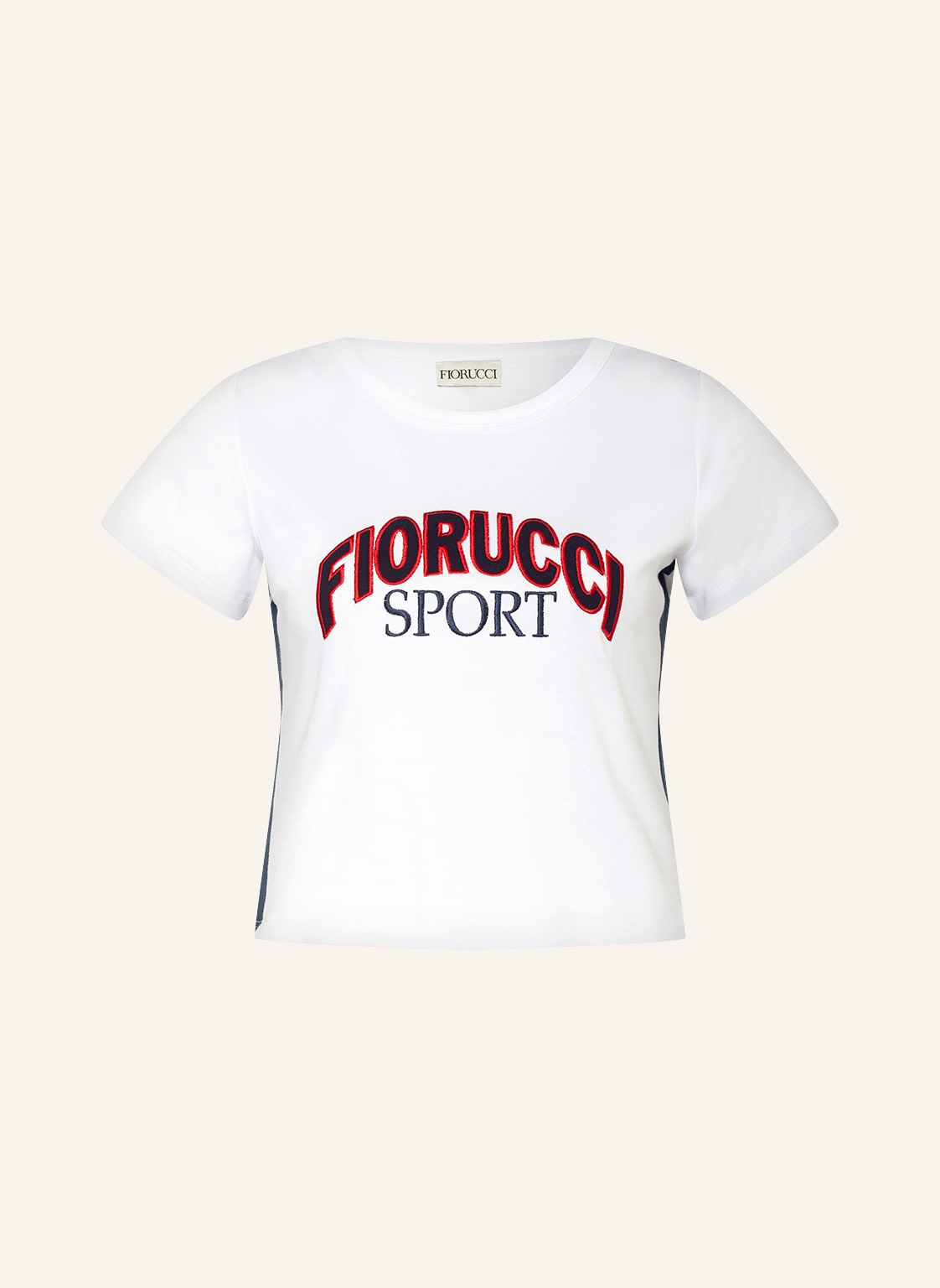 Fiorucci Cropped-Shirt weiss von Fiorucci