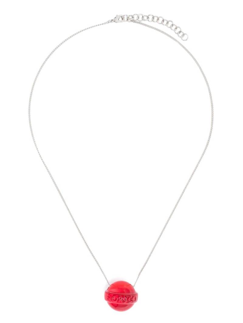 Fiorucci Lollipop-pendant chain necklace - Silver von Fiorucci