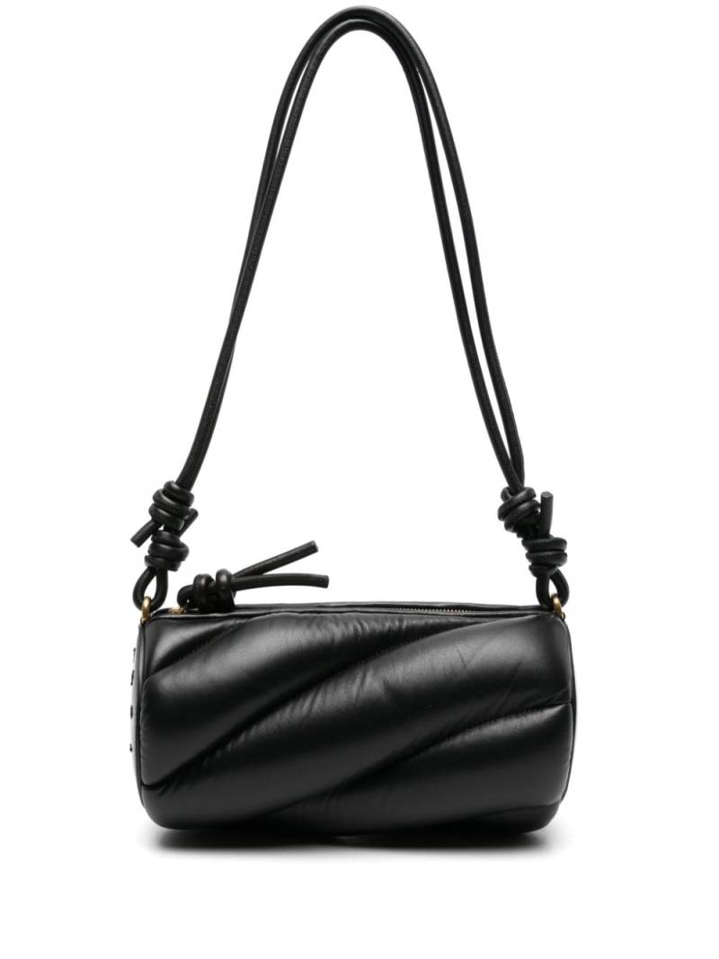 Fiorucci Mella leather shoulder bag - Black von Fiorucci