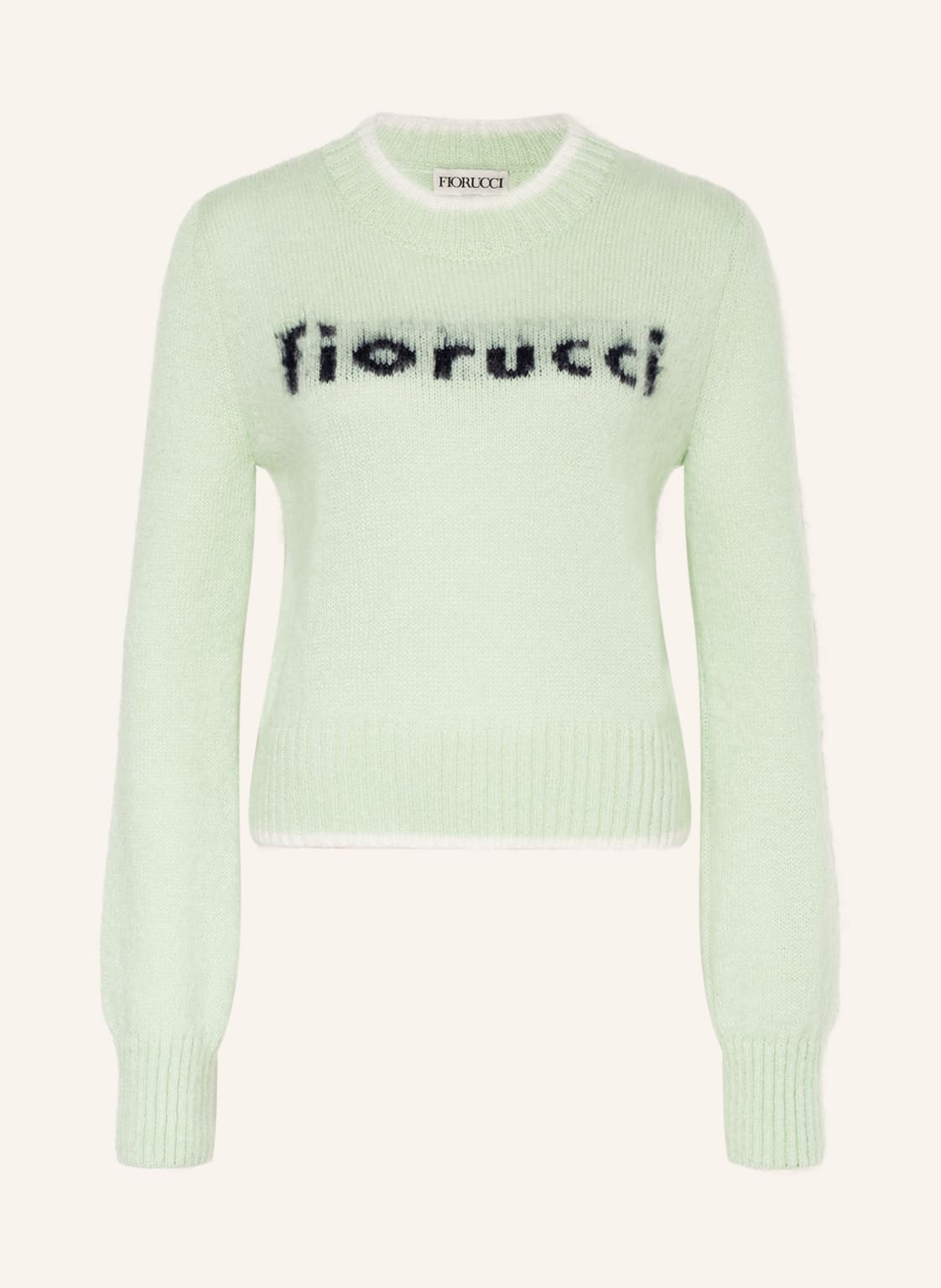 Fiorucci Pullover Mit Mohair gruen von Fiorucci