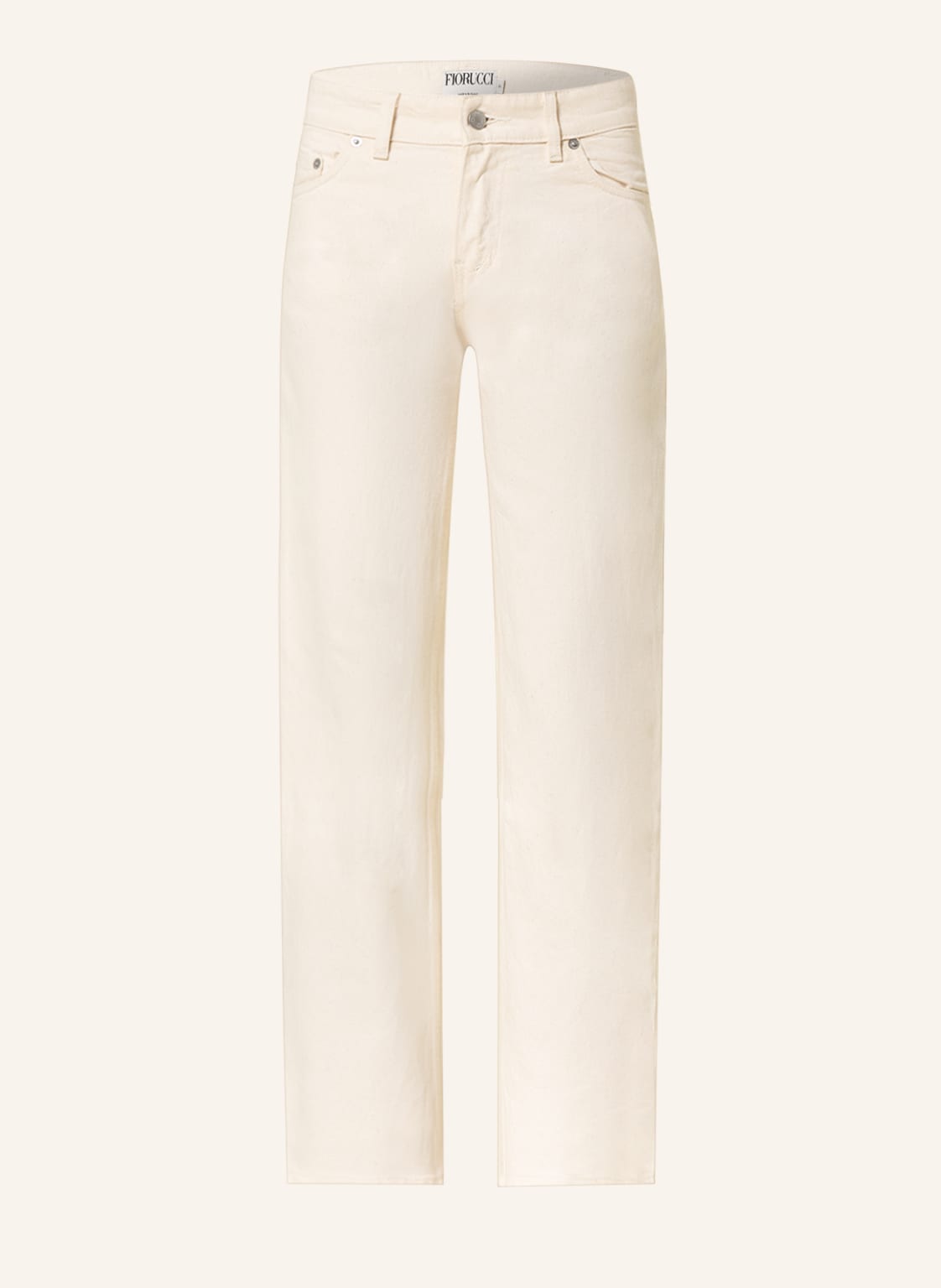 Fiorucci Straight Jeans beige von Fiorucci