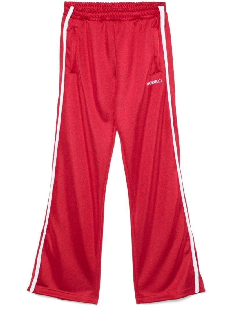 Fiorucci colourblock track pants - Red von Fiorucci