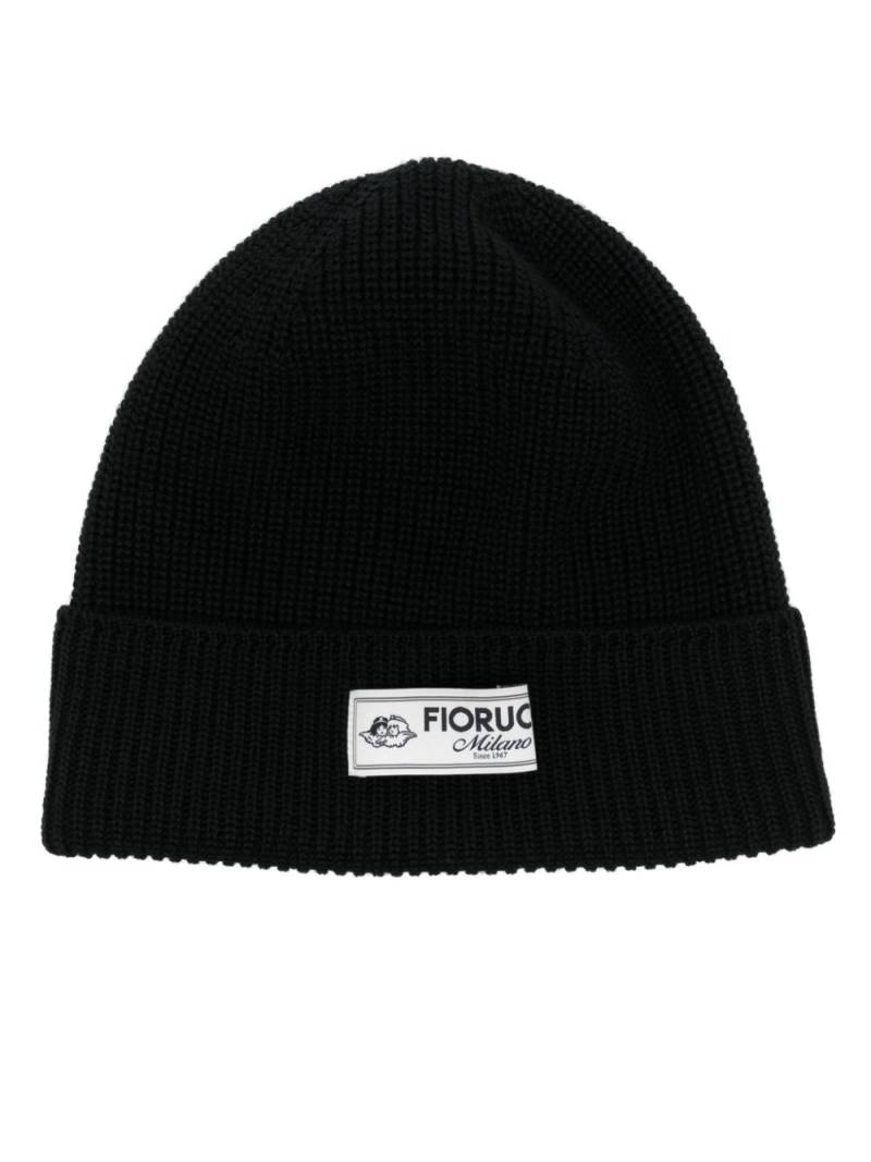 Fiorucci logo beanie - Black von Fiorucci