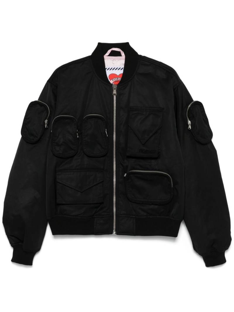 Fiorucci multiple-pockets bomber jacket - Black von Fiorucci