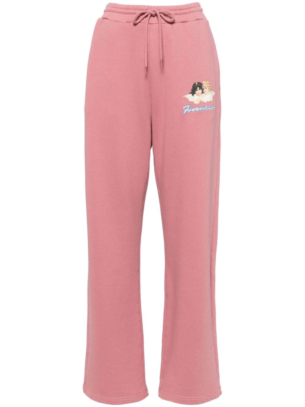 Fiorucci organic cotton track pants - Pink von Fiorucci