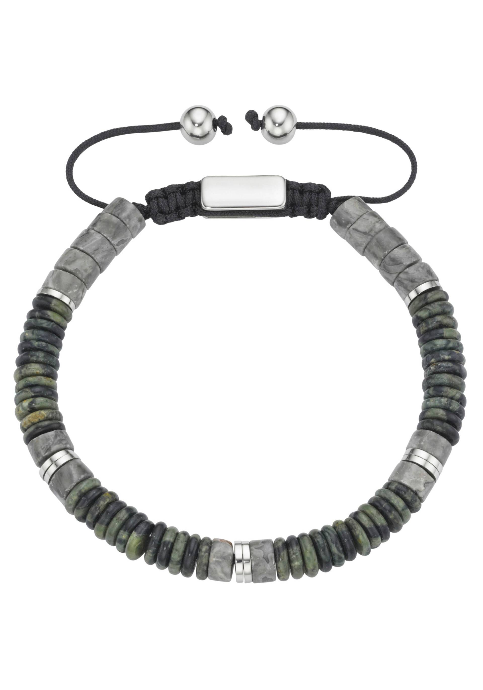 Firetti Armband »Schmuck Geschenk Armschmuck Armkette Edelstein Farbstein Jaspis«, mit Kambaba Jaspis, Landschafts Jaspis von Firetti