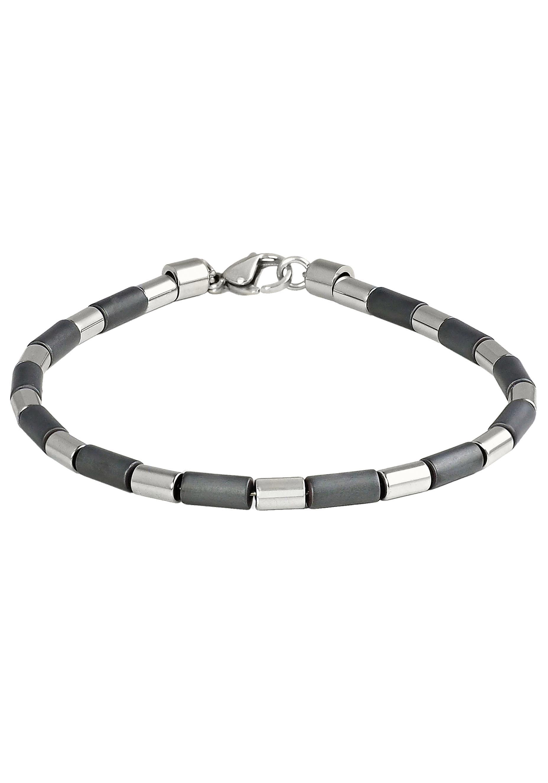 Firetti Armband »Schmuck Geschenk Armschmuck Armkette Farbstein Edelstein Hämatit«, Made in Germany - mit Hämatit von Firetti