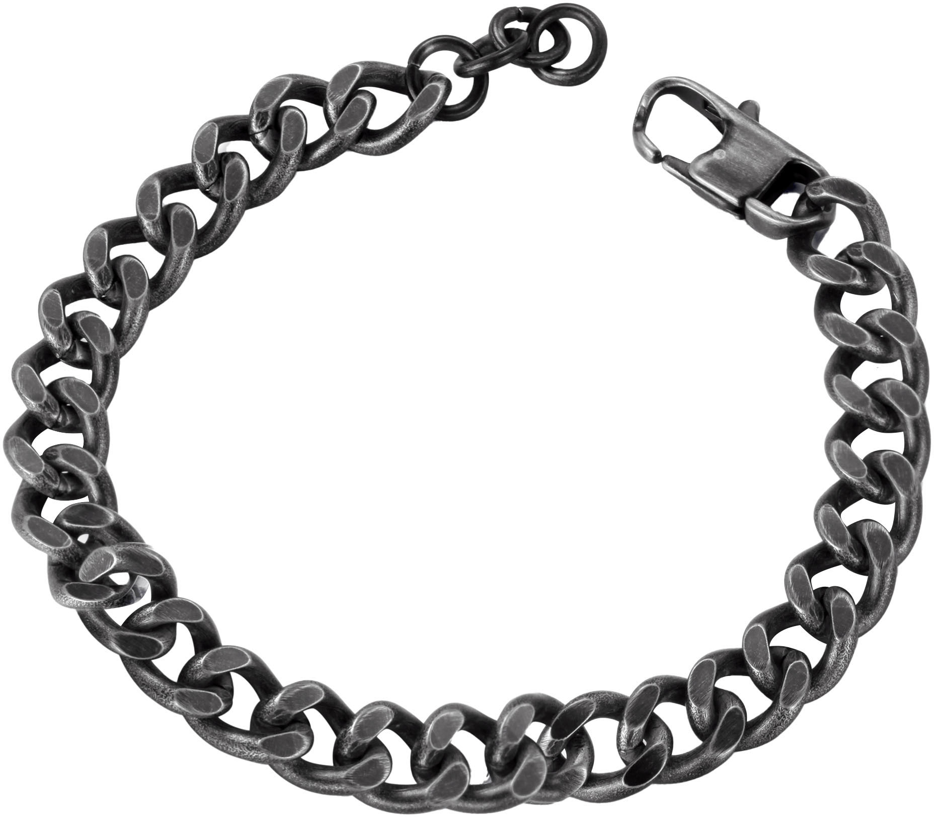 Firetti Armband »Schmuck Geschenk Edelstahl Armschmuck Armkette Panzerkette Vintage« Firetti Armband »Schmuck Geschenk Edelstahl Armschmuck Armkette Panzerkette Vintage« von Firetti