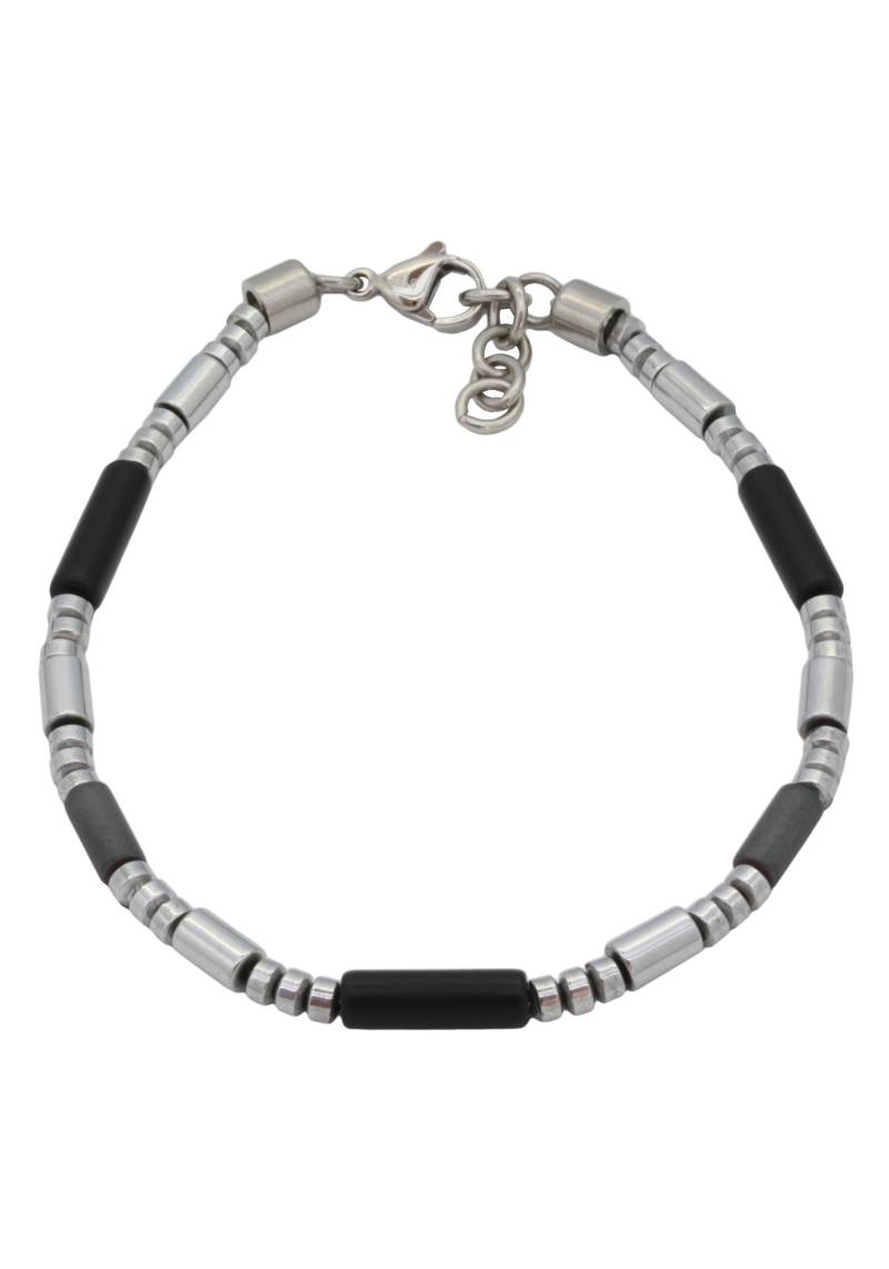 Firetti Armband »Schmuck Geschenk Armschmuck Armkette Farbstein Hämatit Onyx«, Made in Germany - mit Onyx, Hämatit von Firetti