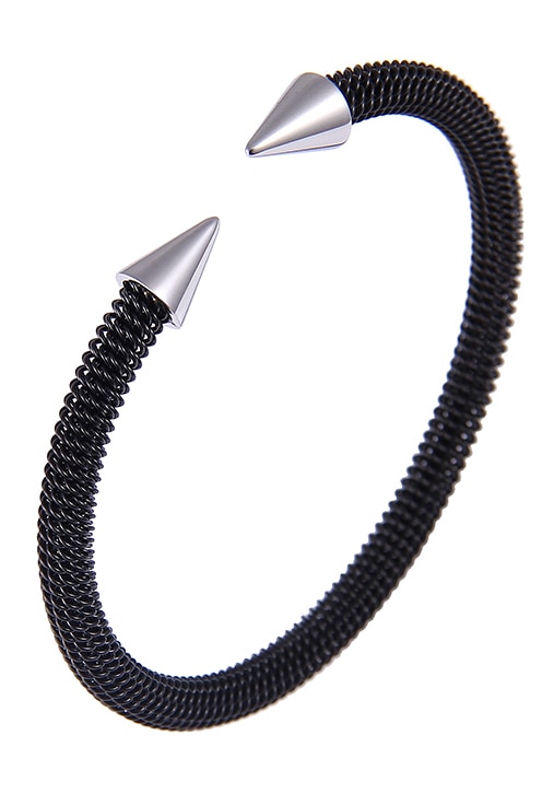 Firetti Armspange »Schmuck Geschenk Armschmuck Armband Meschkette Kegel« von Firetti