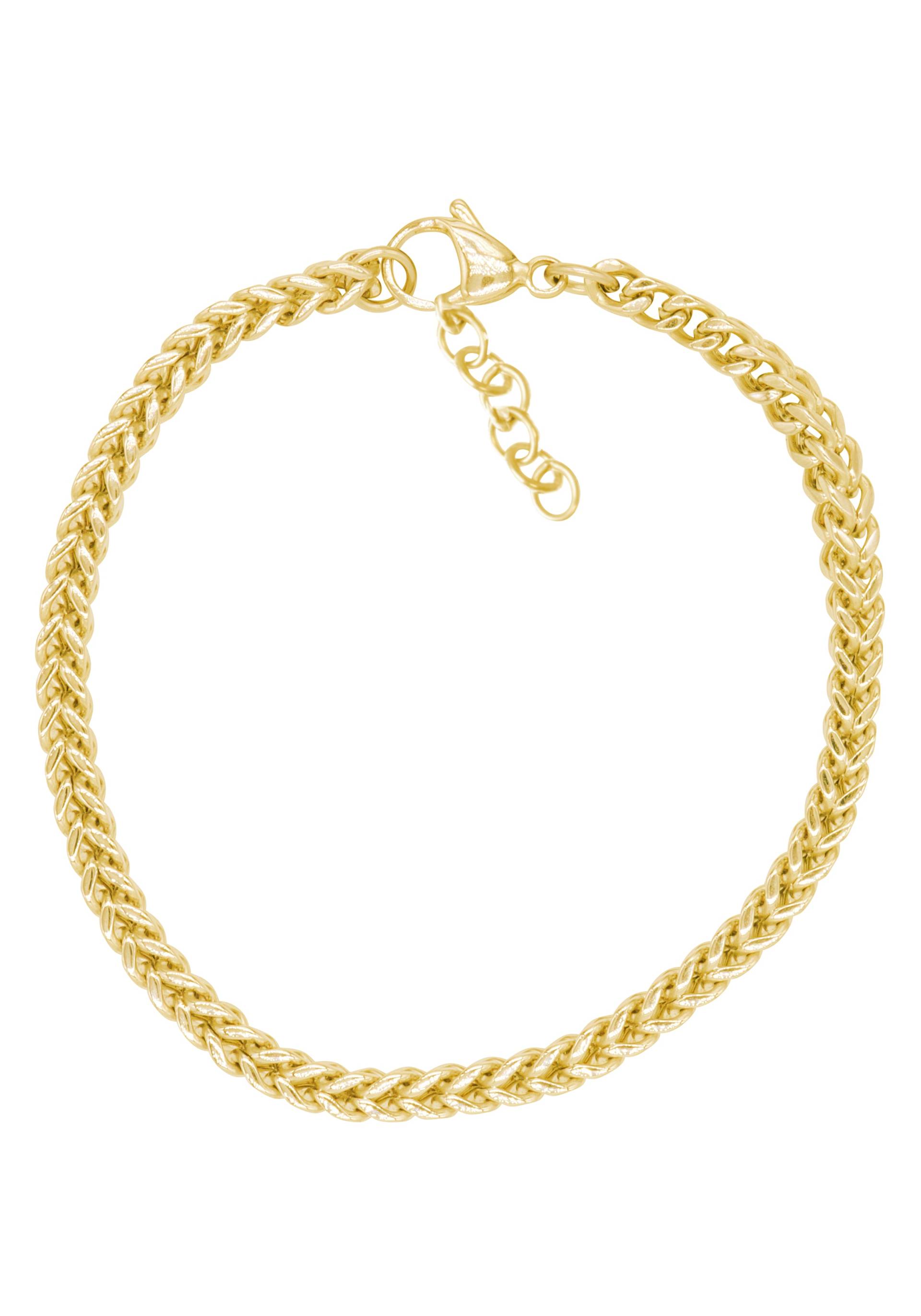 Firetti Edelstahlarmband »Schmuck Geschenk, Doppelpanzerkettengliederung, 5 mm breit«, Made in Germany Firetti Edelstahlarmband »Schmuck Geschenk, Doppelpanzerkettengliederung, 5 mm breit«, Made in Germany von Firetti