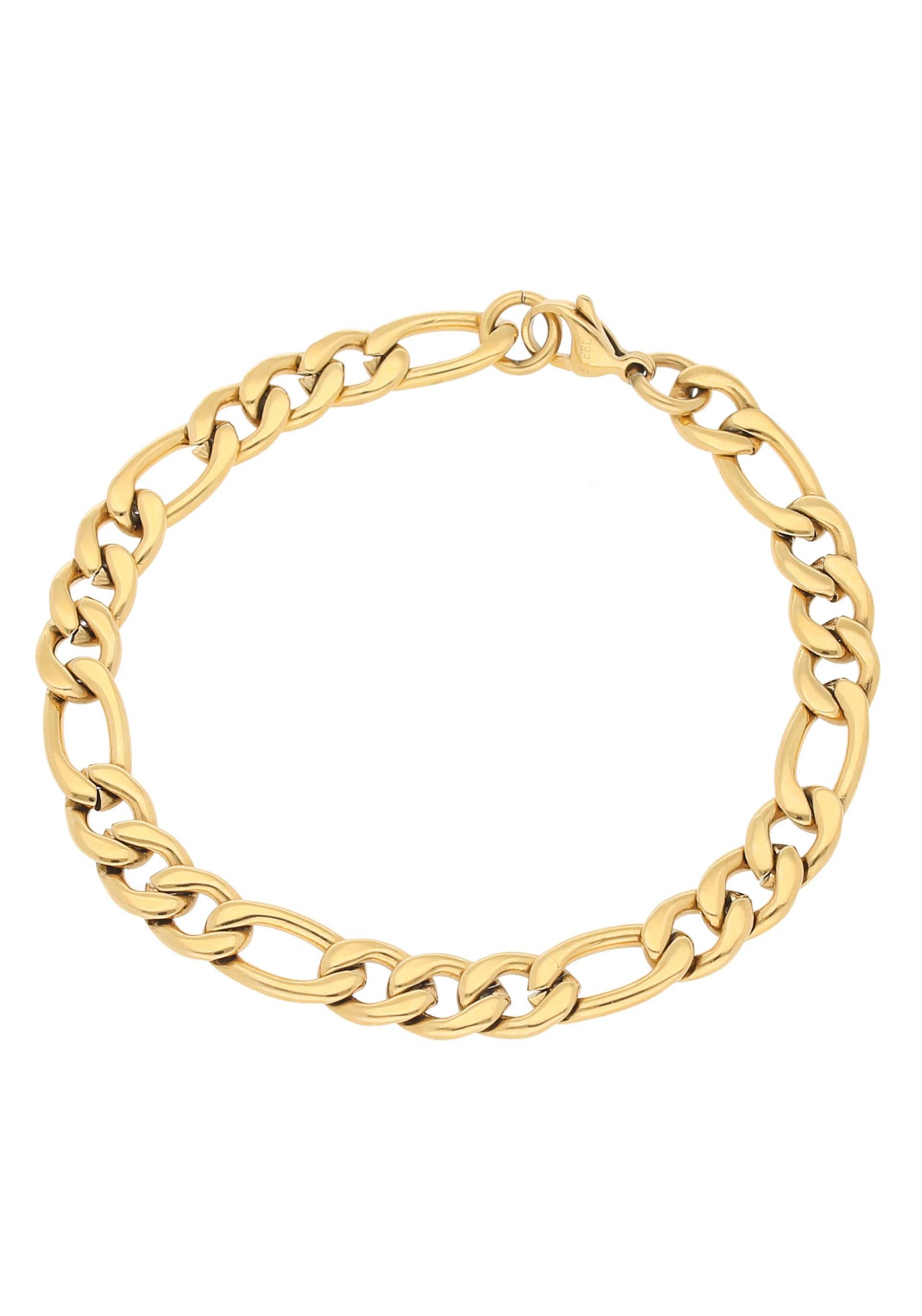 Firetti Edelstahlarmband »Schmuck Geschenk, Figarokettengliederung, 8,0 mm breit« Firetti Edelstahlarmband »Schmuck Geschenk, Figarokettengliederung, 8,0 mm breit« von Firetti