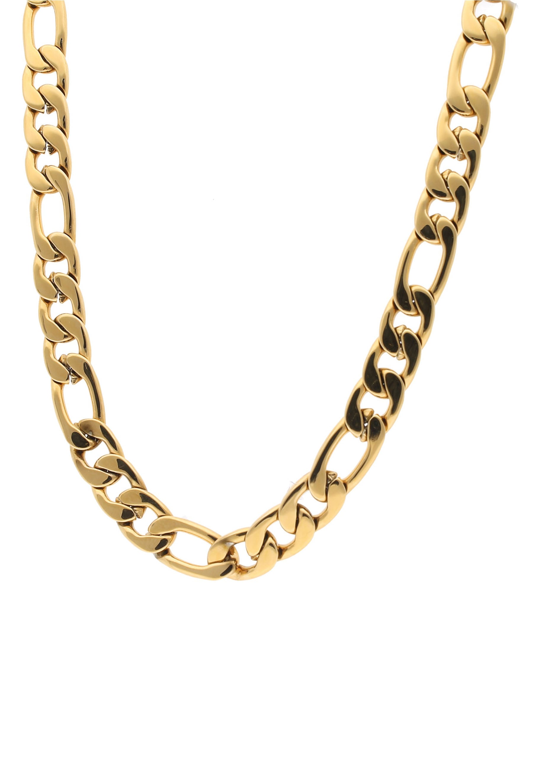 Firetti Edelstahlkette »Schmuck Geschenk, Figarokettengliederung, 8 mm breit« Firetti Edelstahlkette »Schmuck Geschenk, Figarokettengliederung, 8 mm breit« von Firetti