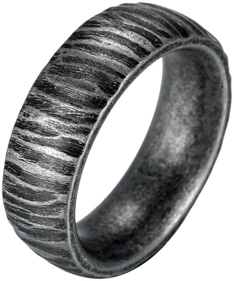 Firetti Fingerring »Schmuck Geschenk Edelstahl Ring Damenring Herrenring Crag Fels« von Firetti