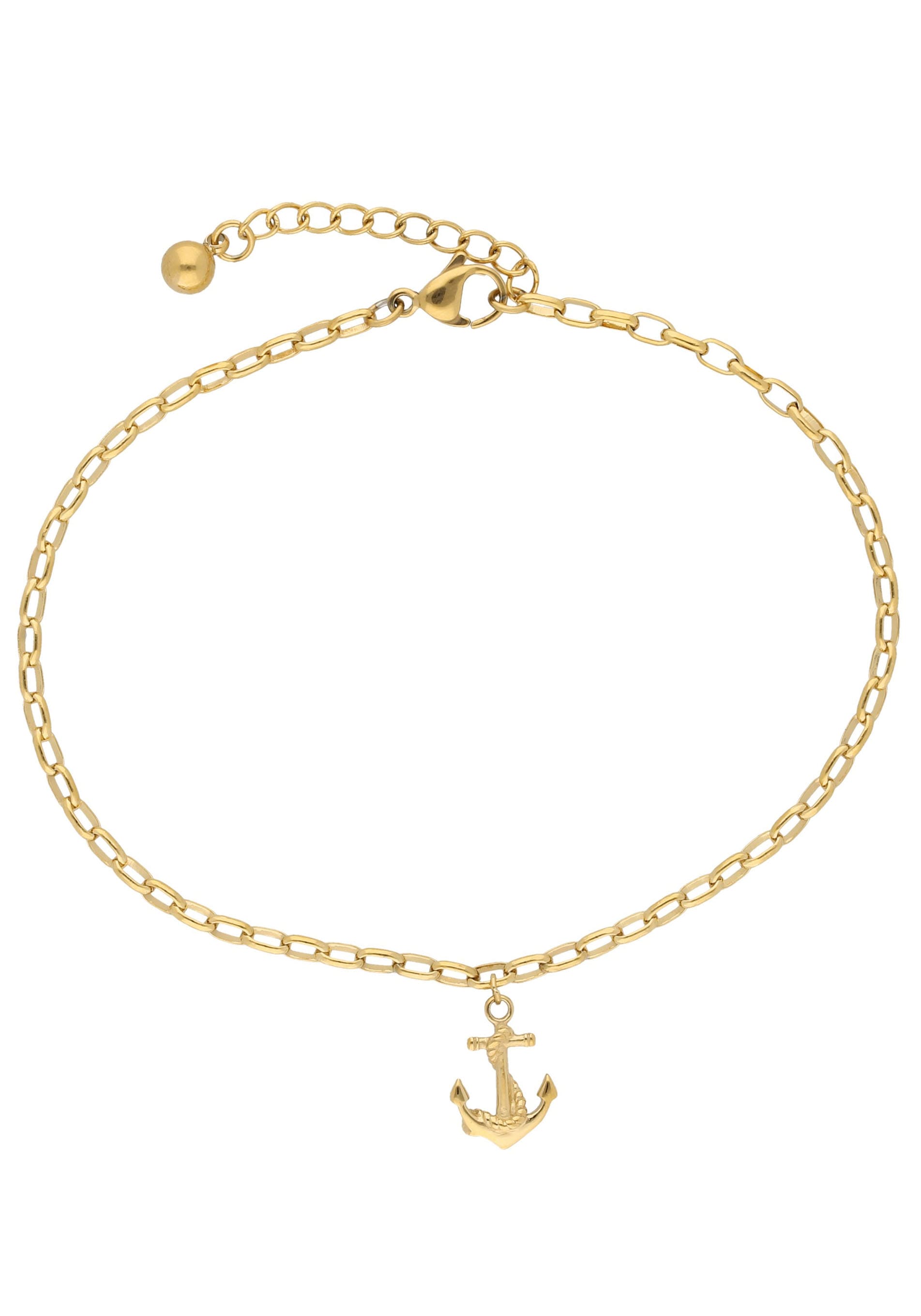 Firetti Fusskette »Schmuck Geschenk Körperschmuck maritim Anker+Seil, Ankerkette« Firetti Fusskette »Schmuck Geschenk Körperschmuck maritim Anker+Seil, Ankerkette« von Firetti