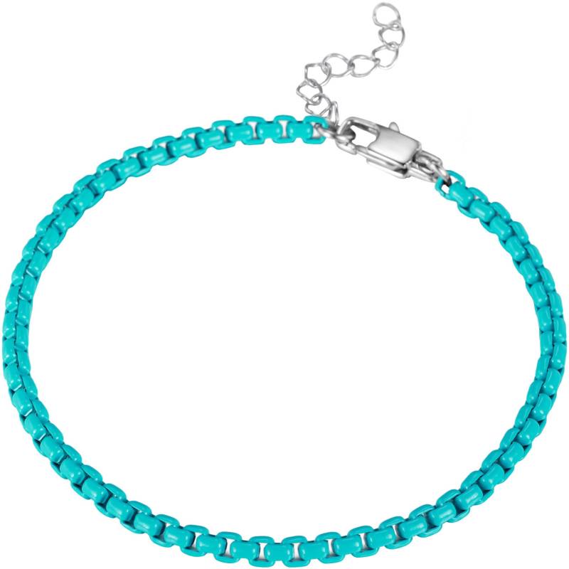 Firetti Fusskette »Schmuck Geschenk Edelstahl Fussschmuck Venezianerkette Color« von Firetti