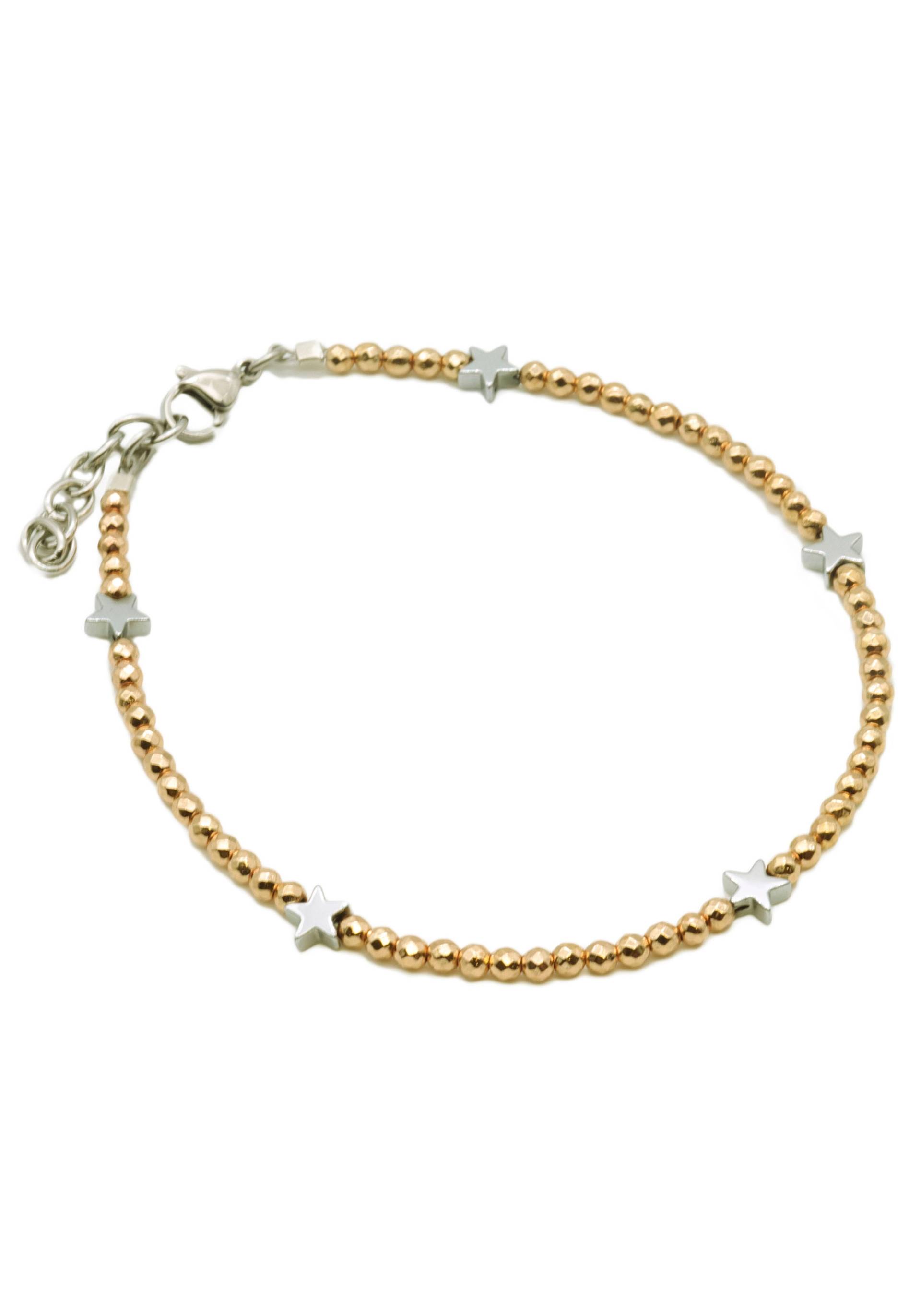 Firetti Fusskette »Schmuck Geschenk Sterne«, Made in Germany - mit Hämatine von Firetti
