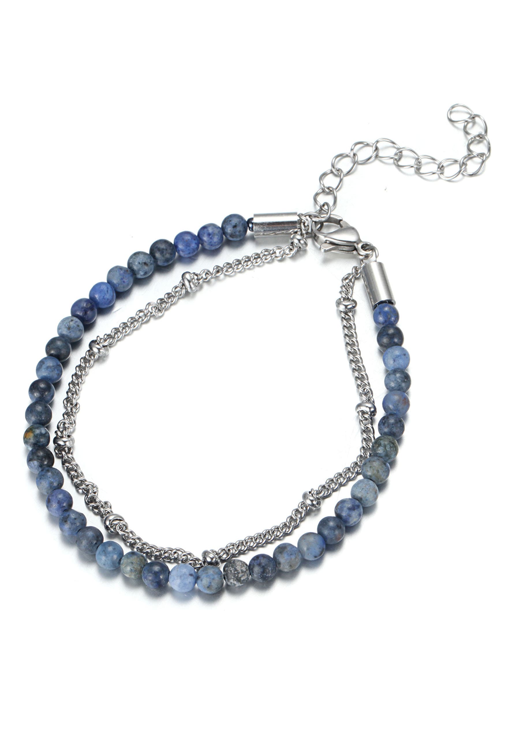 Firetti Fusskette »Schmuck Geschenk, Körperschmuck, Anlass Geburstag, Weihnachten«, mit Türkis, Achat oder Dumortierit Firetti Fusskette »Schmuck Geschenk, Körperschmuck, Anlass Geburstag, Weihnachten«, mit Türkis, Achat oder Dumortierit von Firetti