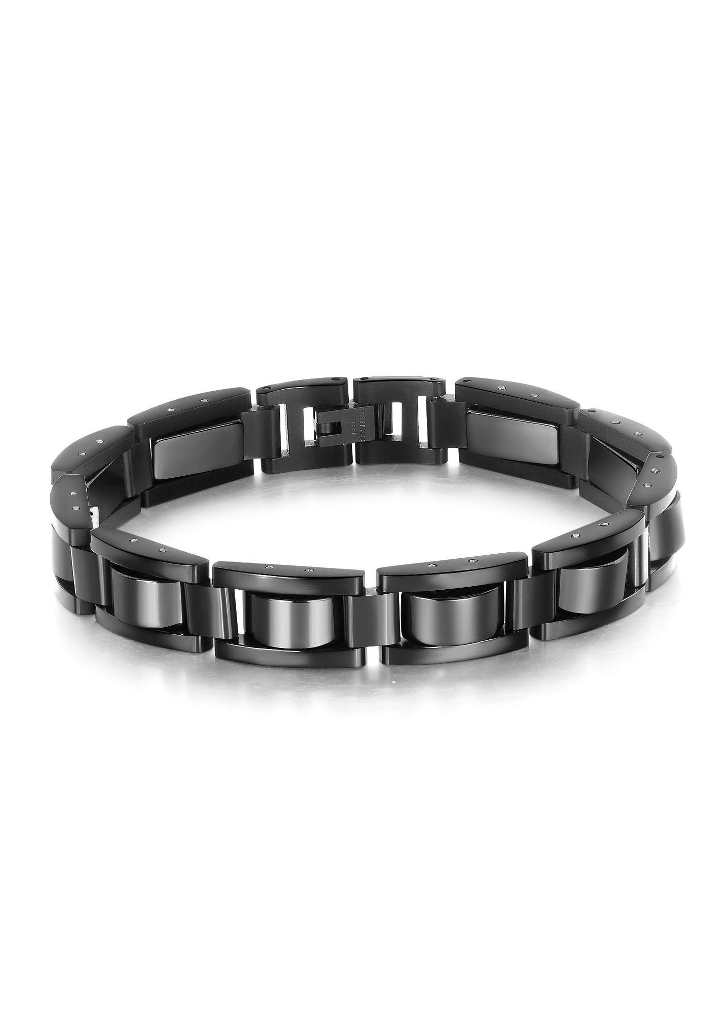 Firetti Gliederarmband »Schmuck Geschenk, Black Steel« von Firetti