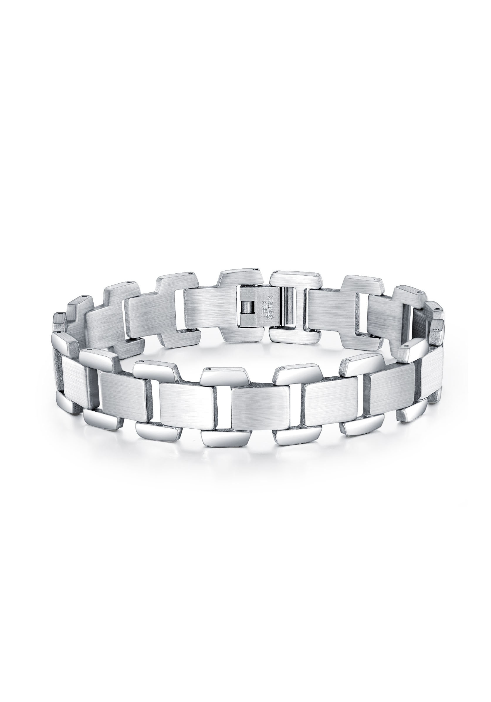 Firetti Gliederarmband »Schmuck Geschenk, Classic Steel, maskulin« von Firetti