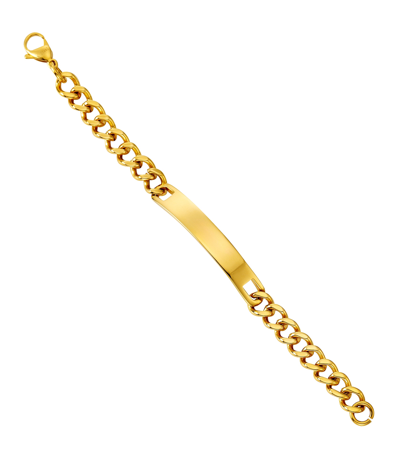 Firetti Armband »Schmuck Geschenk, Armkette ID-Platte, Flachankerkette« Firetti Armband »Schmuck Geschenk, Armkette ID-Platte, Flachankerkette« von Firetti