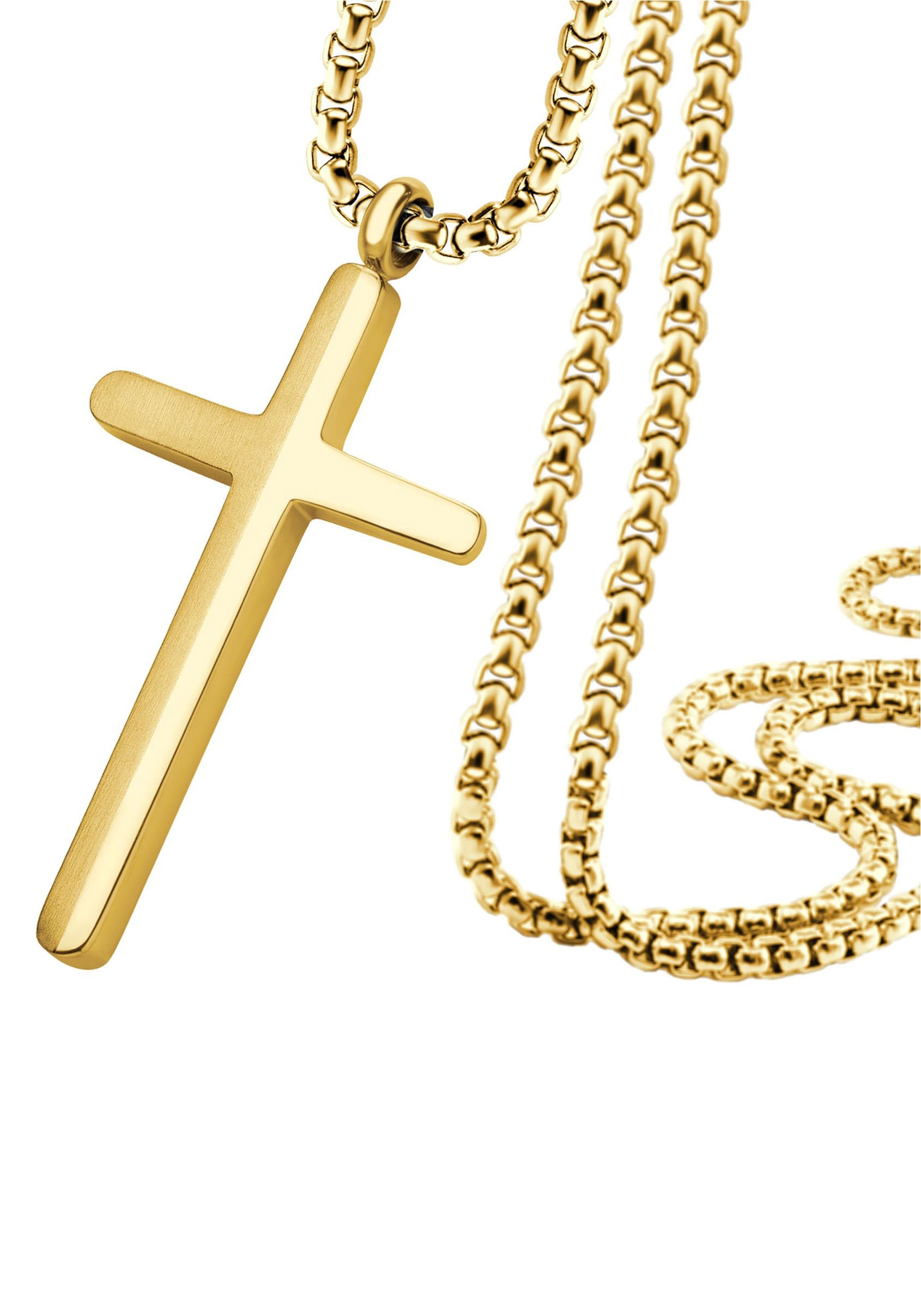 Firetti Kette mit Anhänger »Schmuck Geschenk, Kreuz« Firetti Kette mit Anhänger »Schmuck Geschenk, Kreuz« von Firetti
