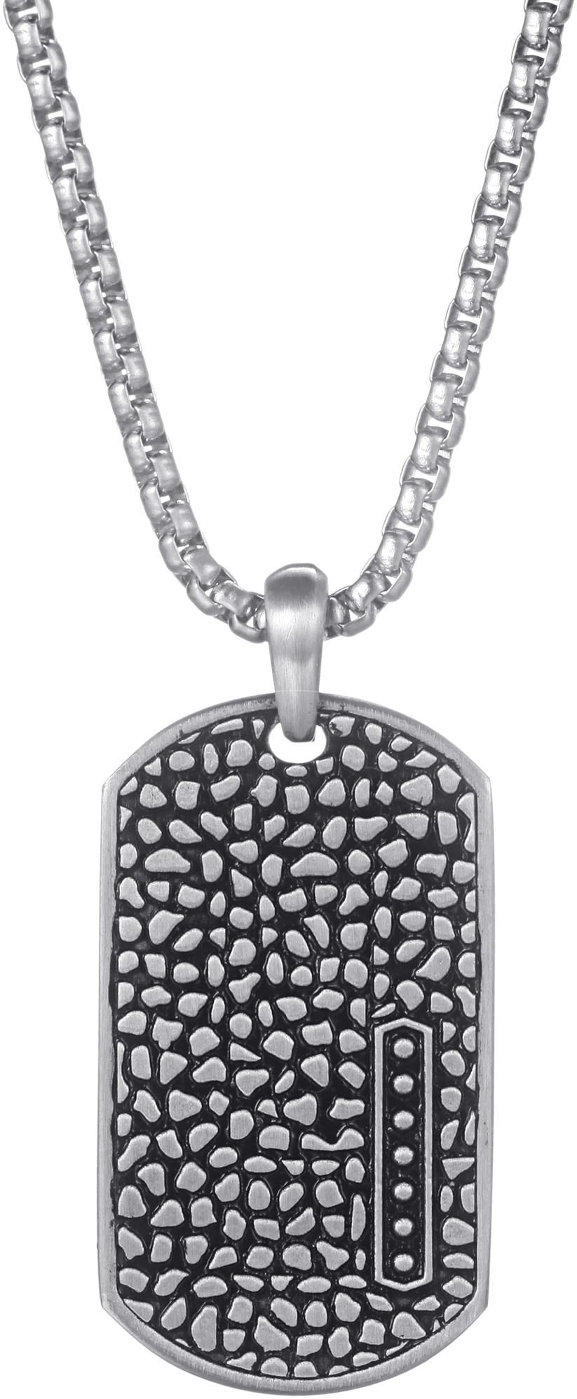 Firetti Kette mit Anhänger »Schmuck Geschenk Edelstahl Halsschmuck Halskette Dog Tag Reptil« von Firetti