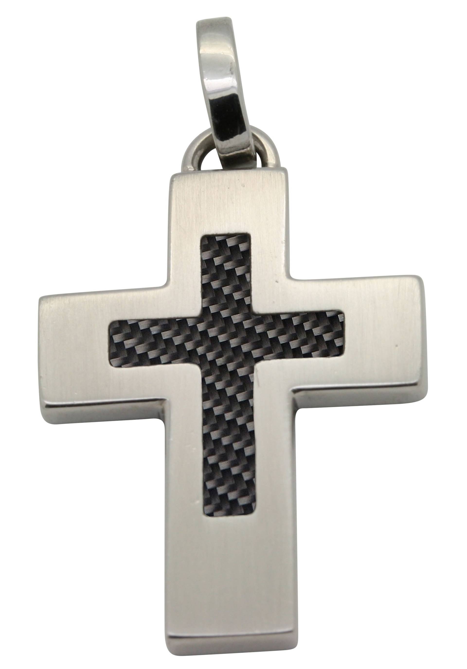 Firetti Kettenanhänger »Schmuck Geschenk Halsschmuck Anhänger für Halskette Kreuz«, Made in Germany - mit Carbon Firetti Kettenanhänger »Schmuck Geschenk Halsschmuck Anhänger für Halskette Kreuz«, Made in Germany - mit Carbon von Firetti