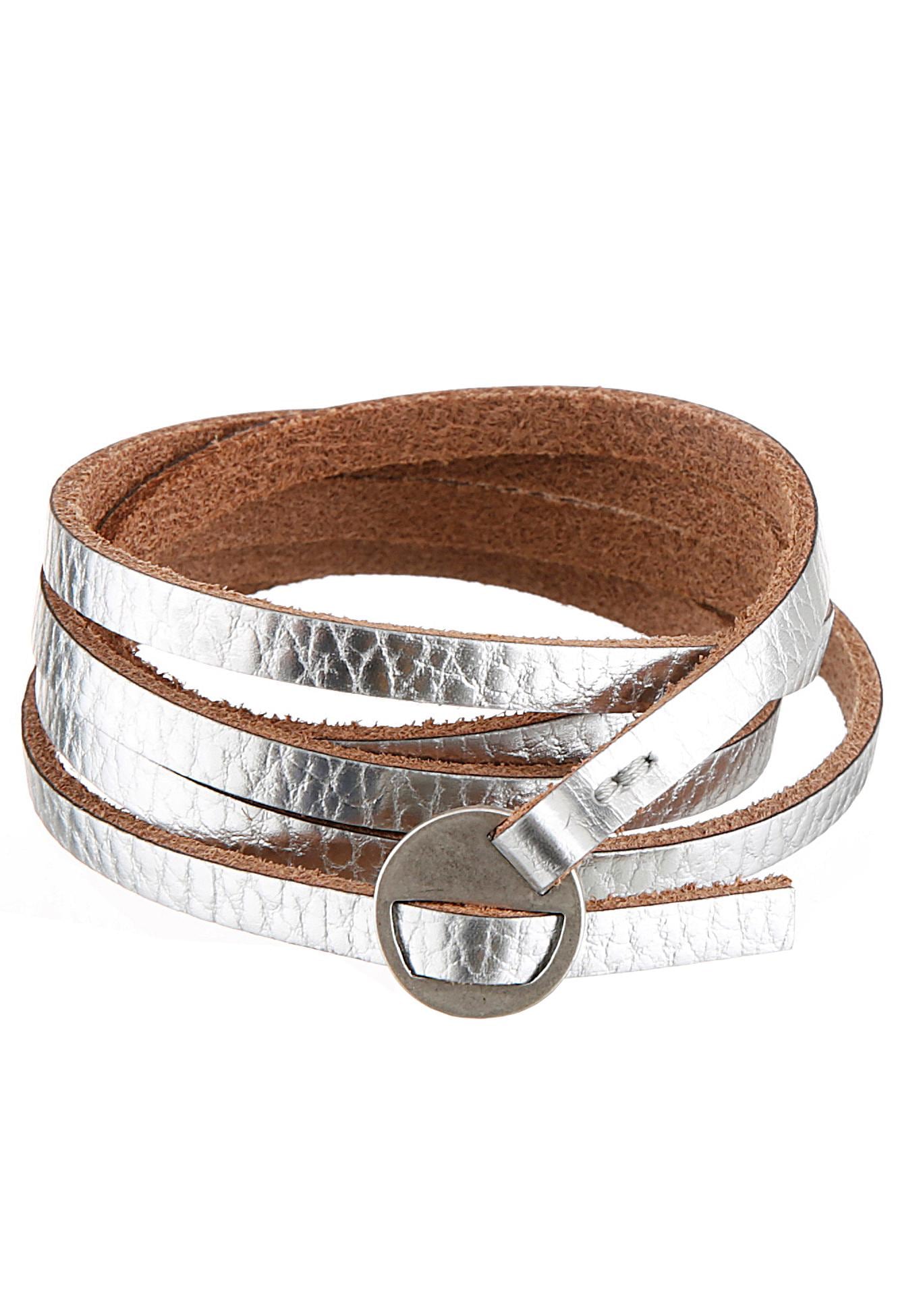 Firetti Lederarmband »Schmuck Geschenk, Wickelarmband, Anlass Geburtstag Weihnachten« Firetti Lederarmband »Schmuck Geschenk, Wickelarmband, Anlass Geburtstag Weihnachten« von Firetti