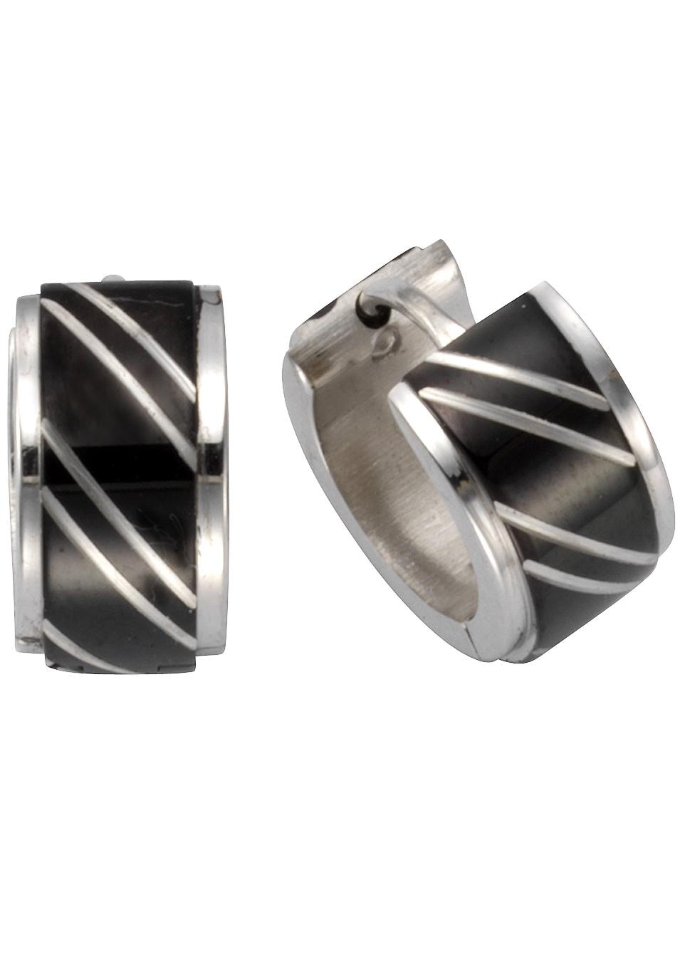Firetti Paar Creolen »Schmuck Geschenk, teilweise schwarz« Firetti Paar Creolen »Schmuck Geschenk, teilweise schwarz« von Firetti