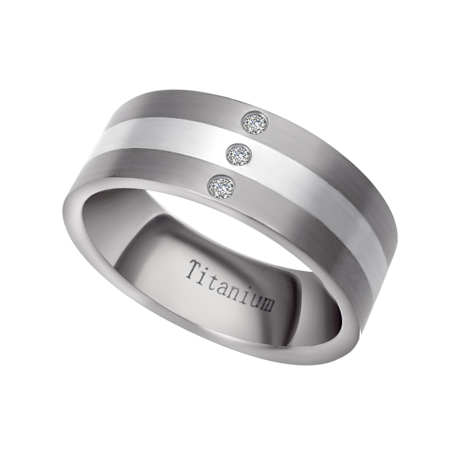 Firetti Partnerring »Schmuck Geschenk "LIEBE" Titan«, mit oder ohne Zirkonia (synth.) von Firetti