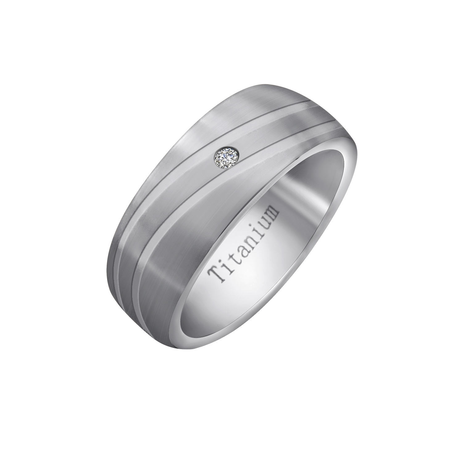 Firetti Partnerring »Schmuck Geschenk "LIEBE" Titan«, mit oder ohne Zirkonia (synth.) von Firetti